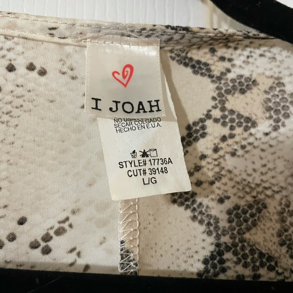 Short sleeve snakeskin print kimono - Picture 3 of 4